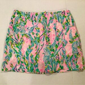 Lilly Pulitzer Becki Skort Unicorn of the Sea